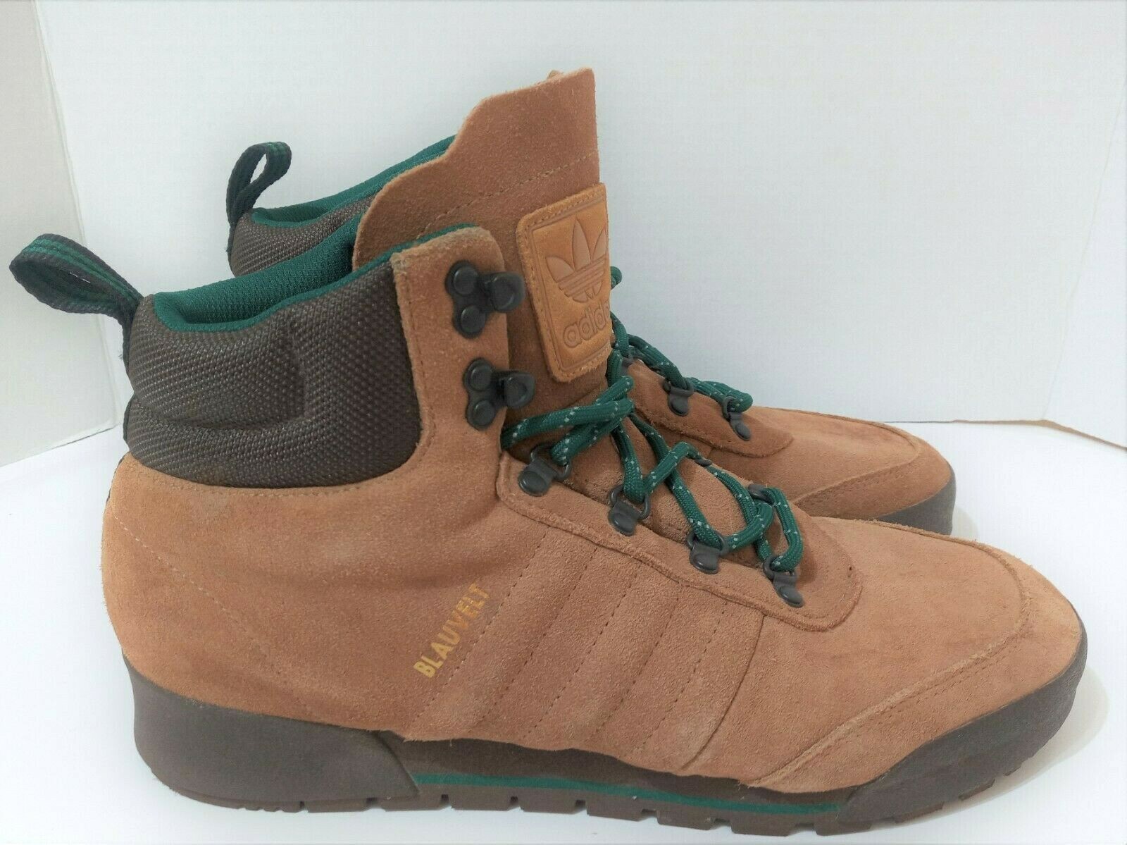Купить Ботинки Adidas Jake Blauvelt Boots 2.0 Mens 9.5 Suede Leather RawDesert Brown EE6206, цена 13 014 руб — (265773488910)